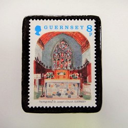 甘地聖誕郵票1962年胸針 第1張的照片
