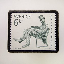瑞典郵票胸針2900 第1張的照片
