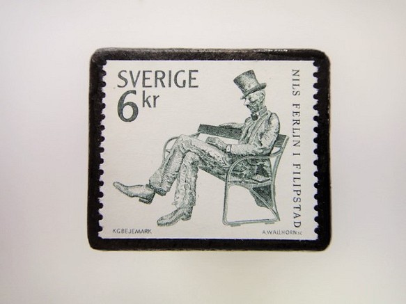 瑞典郵票胸針2900 第1張的照片