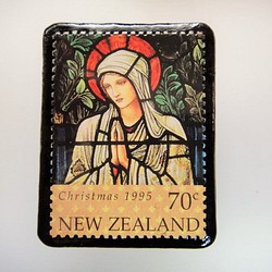 新西蘭聖誕郵票胸針2995 第1張的照片