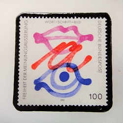 德國聖誕郵票胸針3101 第1張的照片