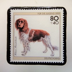 德國狗郵票胸針3209 第1張的照片
