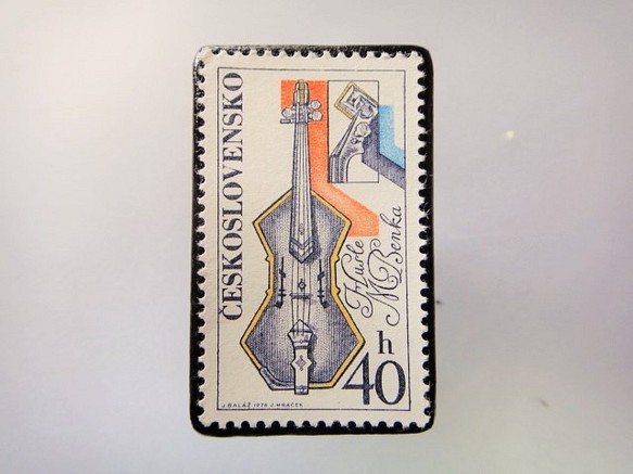 捷克斯洛伐克郵票胸針3616 第1張的照片