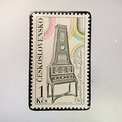 捷克斯洛伐克郵票胸針3617 第1張的照片