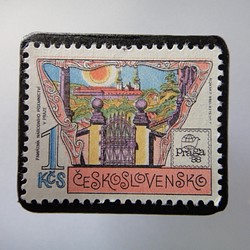 捷克斯洛伐克郵票胸針3631 第1張的照片