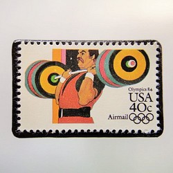 美國奧運郵票胸針3761 第1張的照片