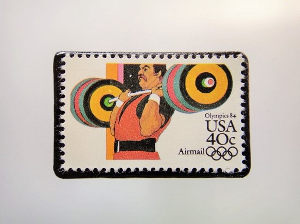 美國奧運郵票胸針3761 第1張的照片