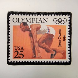 美國奧運郵票胸針3769 第1張的照片