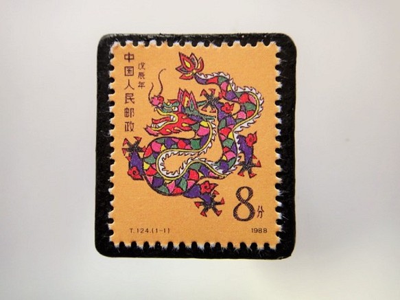 中國郵票胸針3837 第1張的照片
