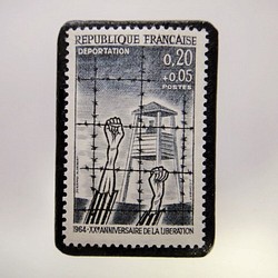 法國郵票胸針3851 第1張的照片