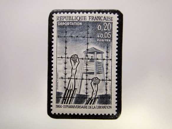 法國郵票胸針3851 第1張的照片