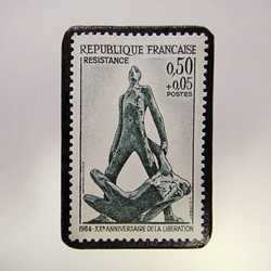 法國郵票胸針3854 第1張的照片