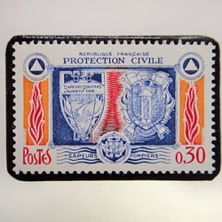 法國郵票胸針3856 第1張的照片