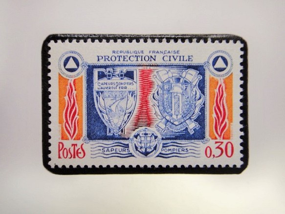 法國郵票胸針3856 第1張的照片