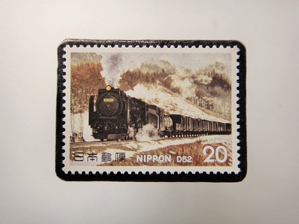 日本鐵路郵票胸針3953 第1張的照片