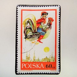 波蘭童話郵票胸針3963 第1張的照片