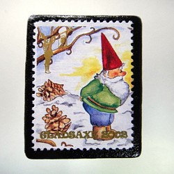 丹麥聖誕郵票胸針4029 第1張的照片