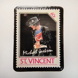 聖文森郵票胸針4575 第1張的照片