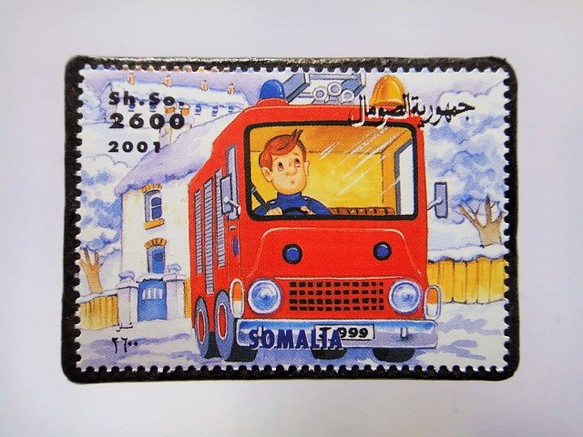 ソマリア　切手ブローチ4632 1枚目の画像
