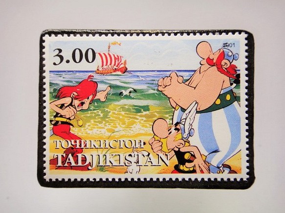 塔吉克斯坦郵票胸針4651 第1張的照片