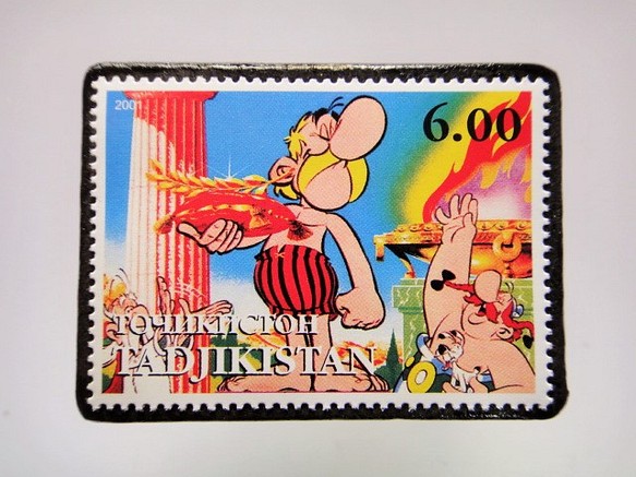 塔吉克斯坦郵票胸針4654 第1張的照片