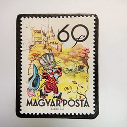 匈牙利童話郵票胸針4831 第1張的照片