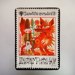 匈牙利童話郵票胸針4835 第1張的照片