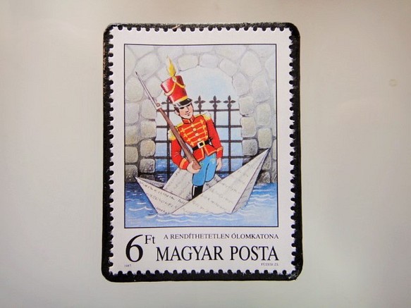 匈牙利童話郵票胸針4876 第1張的照片