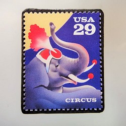美國馬戲團郵票胸針4892 第1張的照片