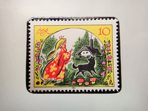 老東德童話郵票別針5115 第1張的照片