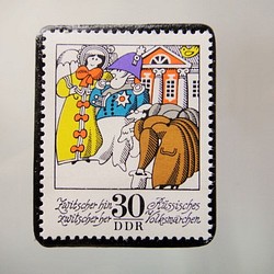 德國童話郵票胸針5145 第1張的照片
