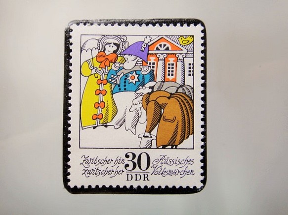德國童話郵票胸針5145 第1張的照片