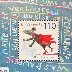 ドイツ　ネズミ切手ブローチになる・・ 5828 1枚目の画像