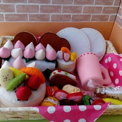 おままごと☆ケーキ詰め合わせセット② 1枚目の画像