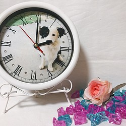 ペットの写真でオーダーメイド時計【誕生日プレゼント・サプライズ・愛犬・愛猫・壁掛け時計】 1枚目の画像