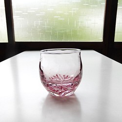 水中花グラス・ピンク 1枚目の画像