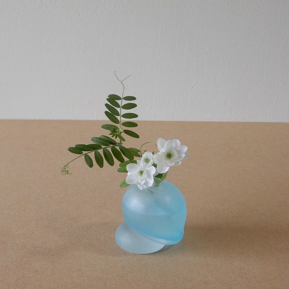 豐雅里/淺藍色/花瓶 第1張的照片