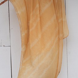 自在染isvara 植物染純棉圍巾 純粹系列 明亮 第1張的照片