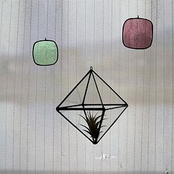 「テラリウム：Ⅸ」テラリウム・サンキャッチャー・ステンドグラス 1枚目の画像