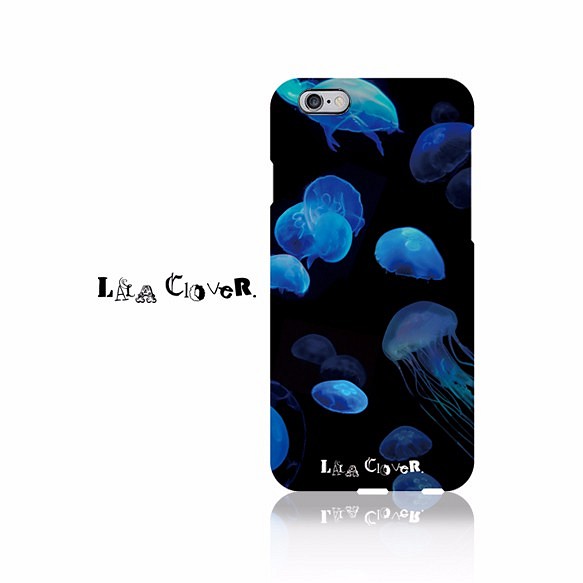 Jellyfish Iphone6 Iphone6sケース クラゲ 海月 Iphoneケース カバー Lala Clover 通販 Creema クリーマ ハンドメイド 手作り クラフト作品の販売サイト