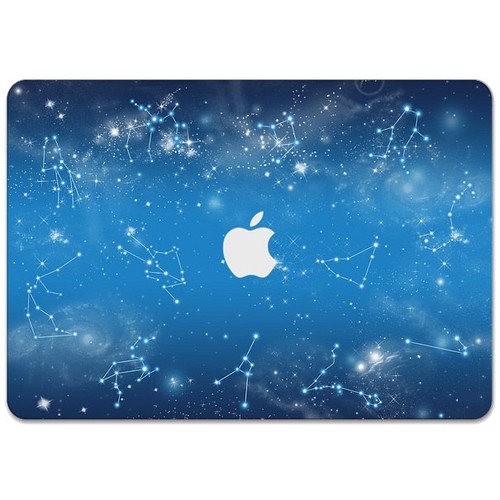 送料無料 12星座 Macbookステッカー シール Apple 宇宙 ギャラクシー 星 夜空 プラネタリウム Pcケース Lala Clover 通販 Creema クリーマ ハンドメイド 手作り クラフト作品の販売サイト