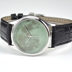 聖誕禮物 - 月球手錶 (灰色) - 男女兼用 - 全球免運 第1張的照片