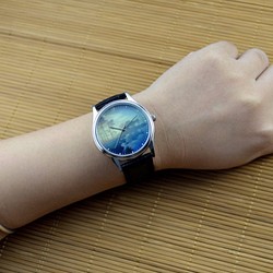 迷霧湖泊手錶-中性-全球免運 第1張的照片