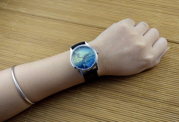 迷霧湖泊手錶-中性-全球免運 第1張的照片