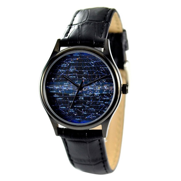 夜空星座手錶  - 中性 - 全球免運費 第1張的照片