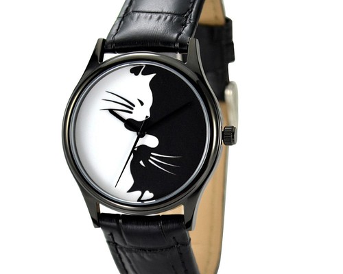 [20％オフ]黒猫時計ユニセックスグローバル送料無料 腕時計 