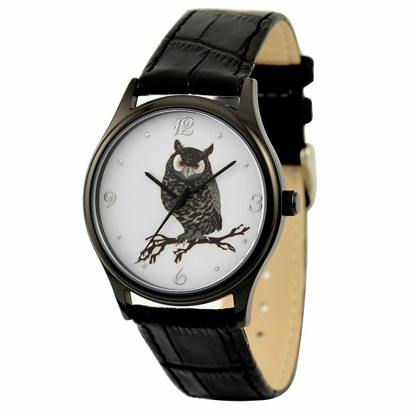 萬聖節 Halloween 手錶 (貓頭鷹)  特價 全球免運 第1張的照片