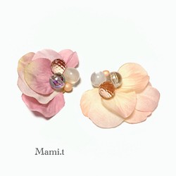 Mami.t》 花びらのイヤーカフ イヤーカフ Mami.t 通販｜Creema(クリーマ)