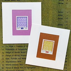 ちいさなartmuseum　germany　stamp　2set 1枚目の画像