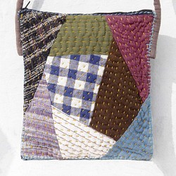 バックパック/メッセンジャーバッグ刺繍/手刺繍ショルダーバッグ/ハンドステッチサリーライン旅行バッグ/バックパックの縫合糸のLi 1枚目の画像